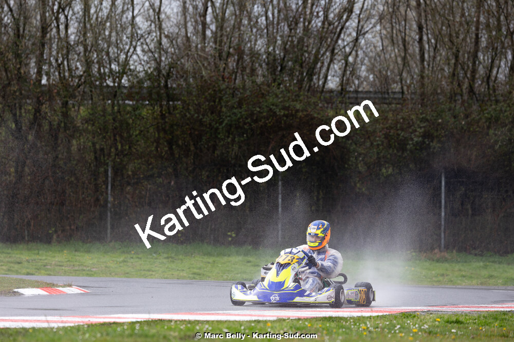 08/03/2026 : 1ère manche de l’Atlantic Trophée à Lescar (photos Marc Belly) 2026 — karting
