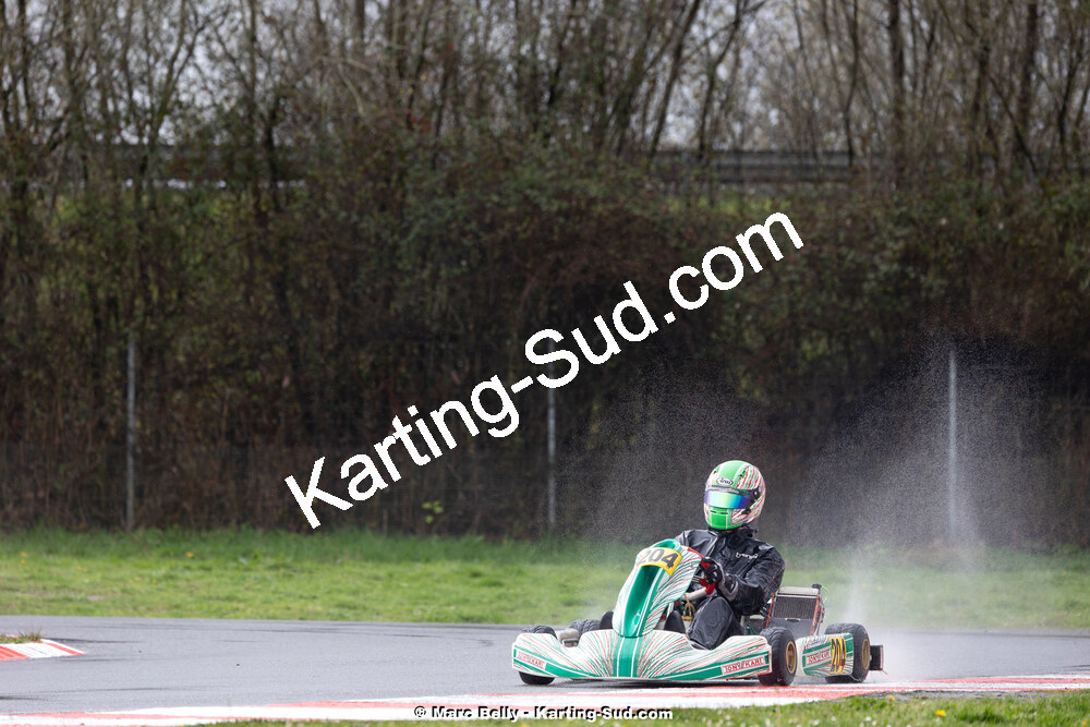 08/03/2026 : 1ère manche de l’Atlantic Trophée à Lescar (photos Marc Belly) 2026 — karting