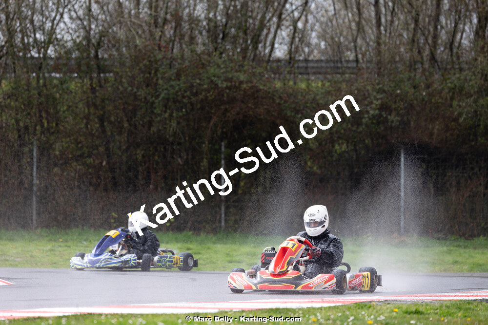 08/03/2026 : 1ère manche de l’Atlantic Trophée à Lescar (photos Marc Belly) 2026 — karting