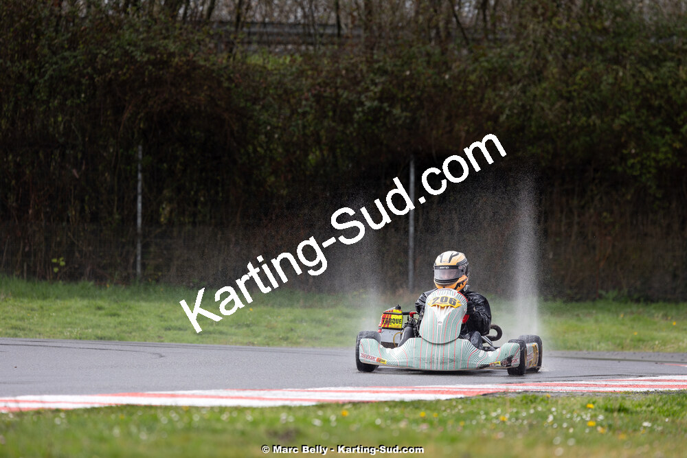 08/03/2026 : 1ère manche de l’Atlantic Trophée à Lescar (photos Marc Belly) 2026 — karting