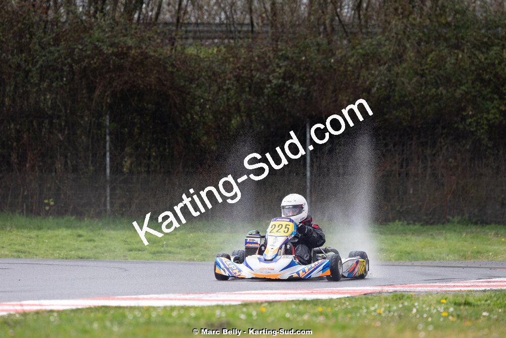 08/03/2026 : 1ère manche de l’Atlantic Trophée à Lescar (photos Marc Belly) 2026 — karting