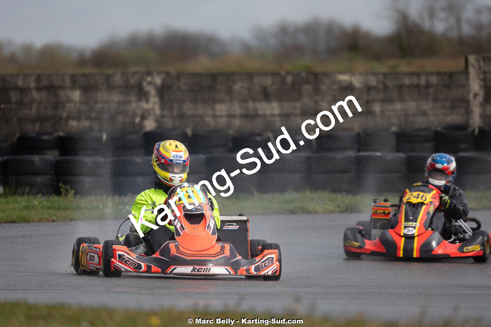 08/03/2026 : 1ère manche de l’Atlantic Trophée à Lescar (photos Marc Belly) 2026 — karting