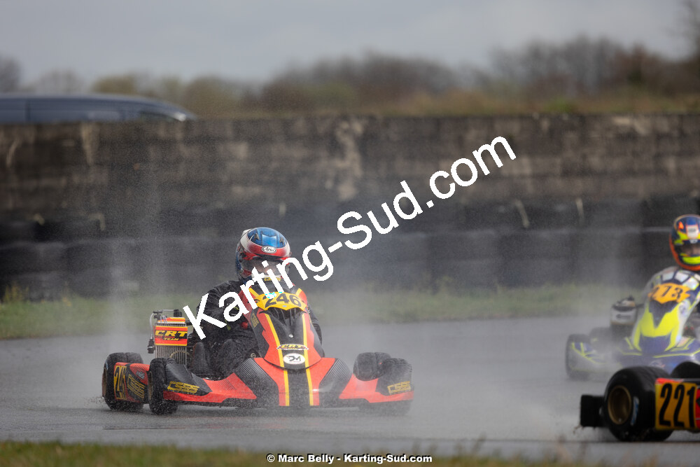 08/03/2026 : 1ère manche de l’Atlantic Trophée à Lescar (photos Marc Belly) 2026 — karting