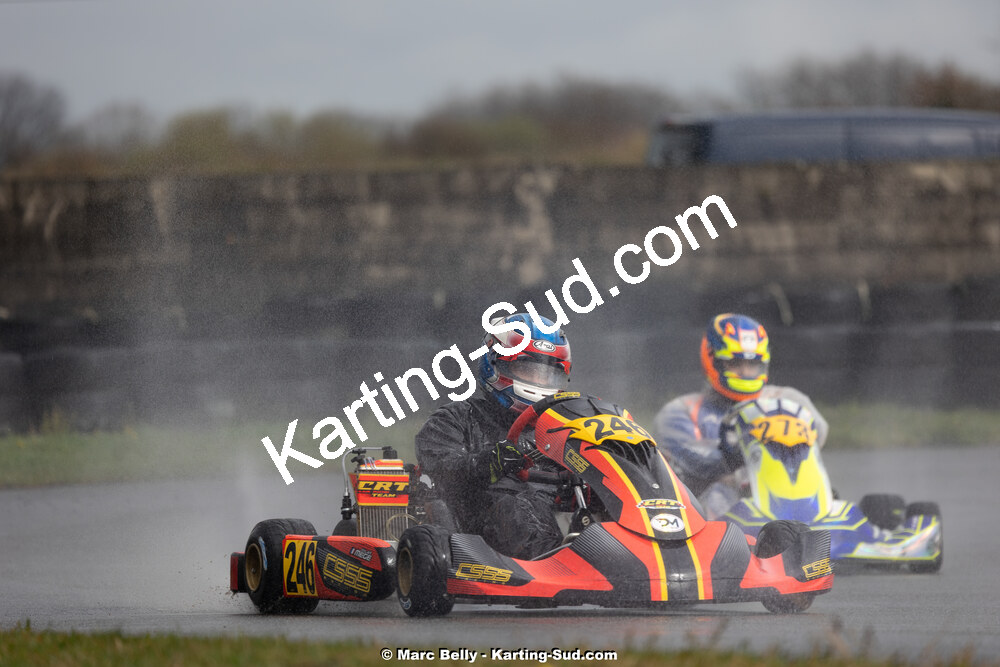 08/03/2026 : 1ère manche de l’Atlantic Trophée à Lescar (photos Marc Belly) 2026 — karting