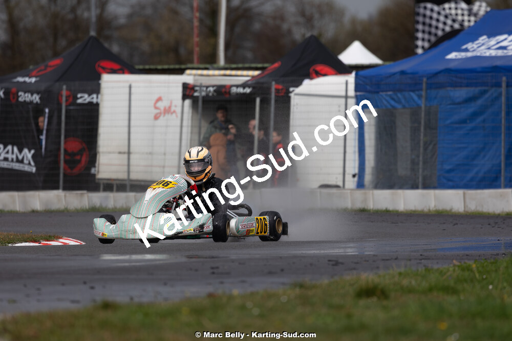 08/03/2026 : 1ère manche de l’Atlantic Trophée à Lescar (photos Marc Belly) 2026 — karting