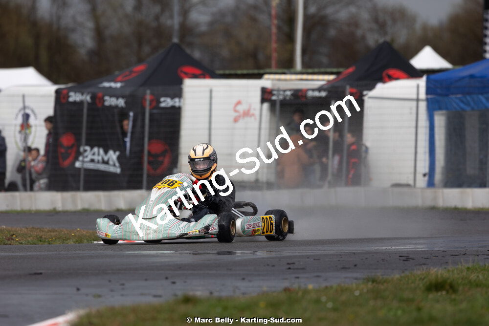08/03/2026 : 1ère manche de l’Atlantic Trophée à Lescar (photos Marc Belly) 2026 — karting
