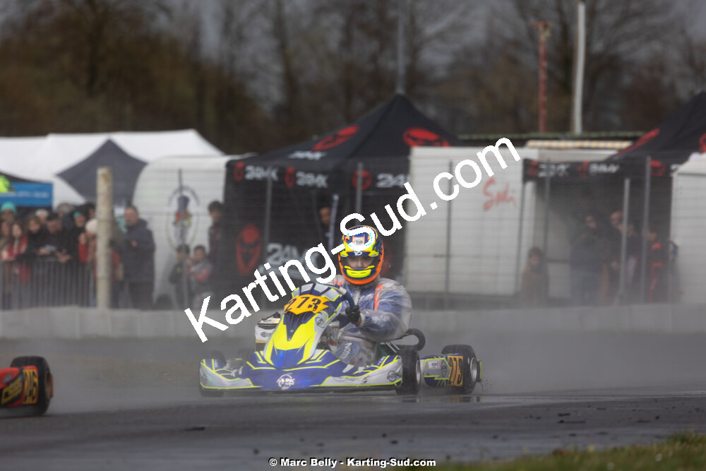 08/03/2026 : 1ère manche de l’Atlantic Trophée à Lescar (photos Marc Belly) 2026 — karting