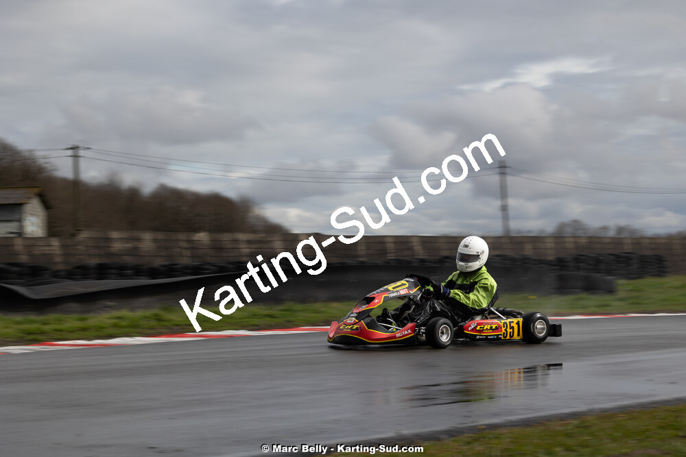 08/03/2026 : 1ère manche de l’Atlantic Trophée à Lescar (photos Marc Belly) 2026 — karting