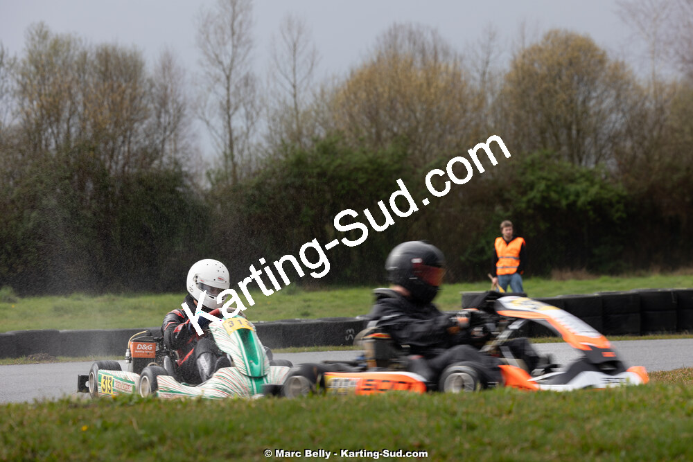 08/03/2026 : 1ère manche de l’Atlantic Trophée à Lescar (photos Marc Belly) 2026 — karting