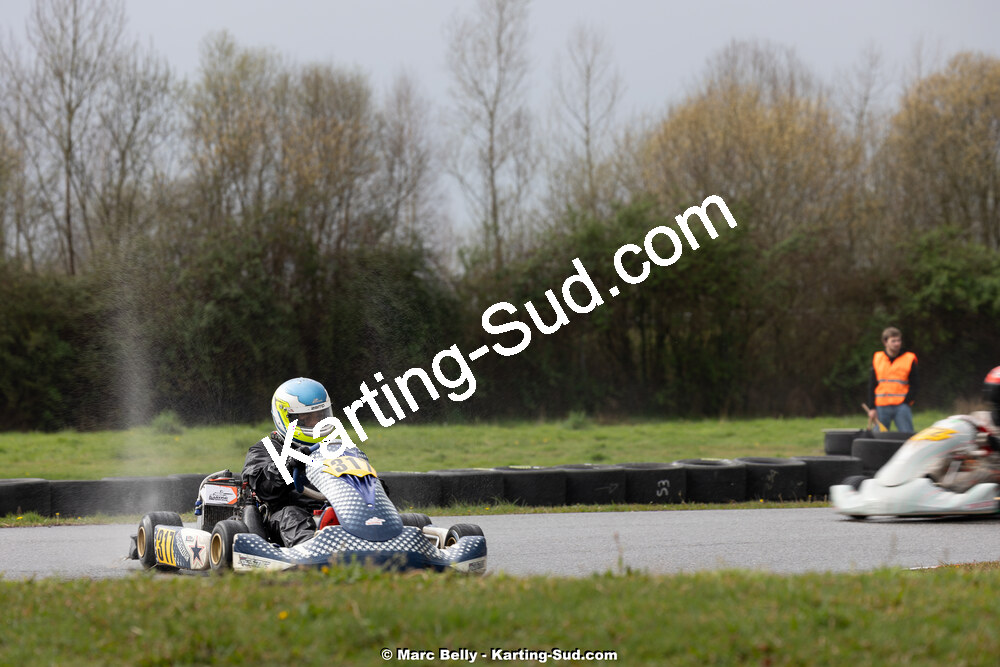 08/03/2026 : 1ère manche de l’Atlantic Trophée à Lescar (photos Marc Belly) 2026 — karting