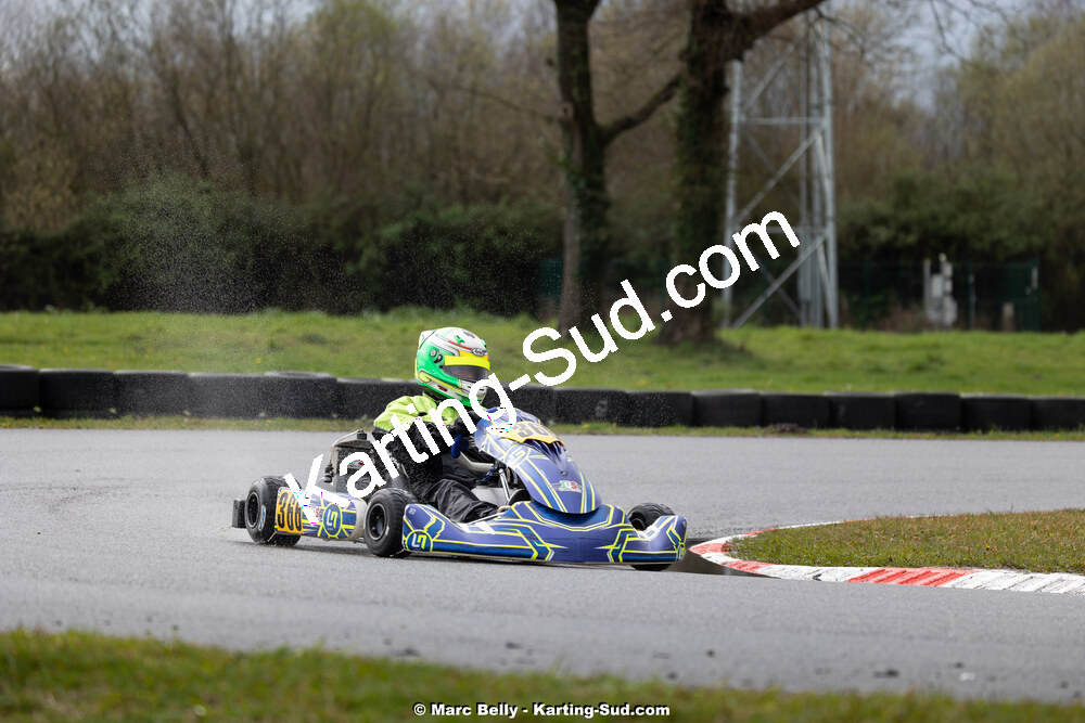08/03/2026 : 1ère manche de l’Atlantic Trophée à Lescar (photos Marc Belly) 2026 — karting