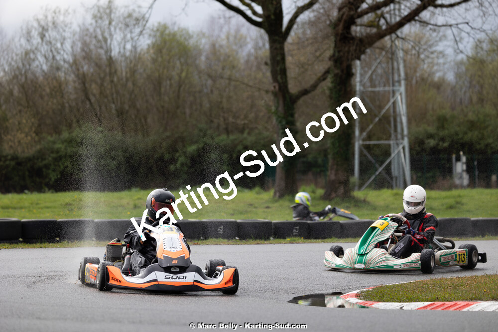 08/03/2026 : 1ère manche de l’Atlantic Trophée à Lescar (photos Marc Belly) 2026 — karting