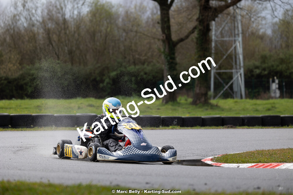 08/03/2026 : 1ère manche de l’Atlantic Trophée à Lescar (photos Marc Belly) 2026 — karting