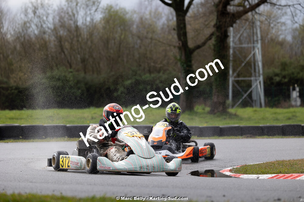 08/03/2026 : 1ère manche de l’Atlantic Trophée à Lescar (photos Marc Belly) 2026 — karting