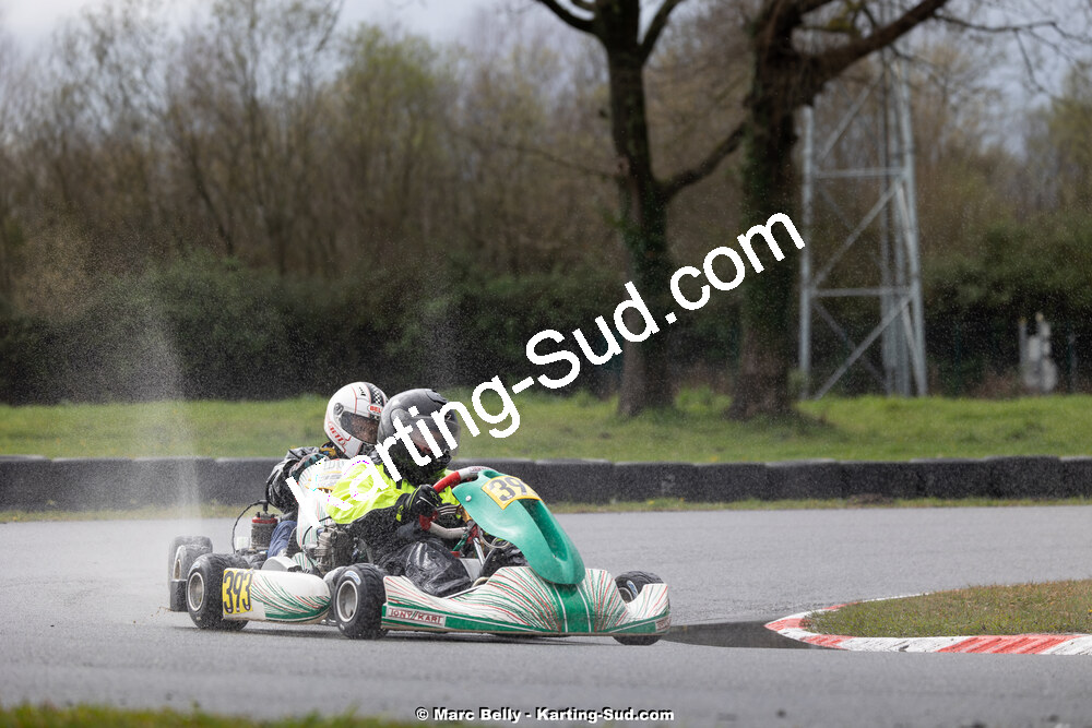 08/03/2026 : 1ère manche de l’Atlantic Trophée à Lescar (photos Marc Belly) 2026 — karting