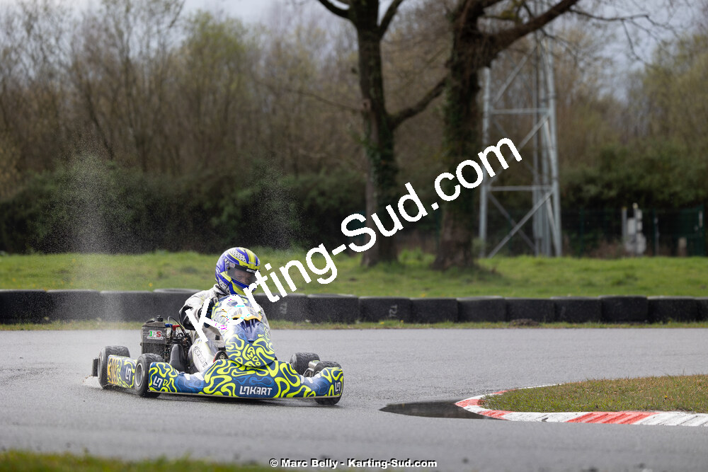 08/03/2026 : 1ère manche de l’Atlantic Trophée à Lescar (photos Marc Belly) 2026 — karting