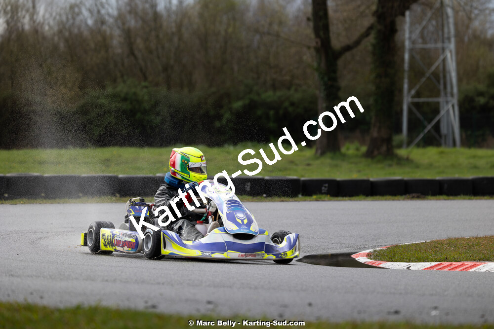 08/03/2026 : 1ère manche de l’Atlantic Trophée à Lescar (photos Marc Belly) 2026 — karting
