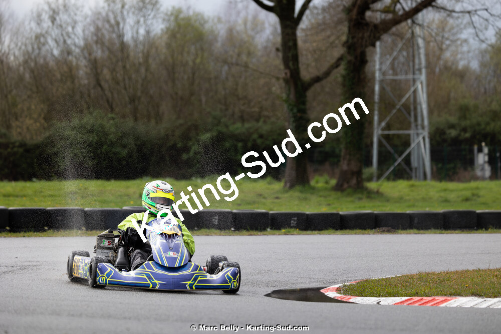 08/03/2026 : 1ère manche de l’Atlantic Trophée à Lescar (photos Marc Belly) 2026 — karting