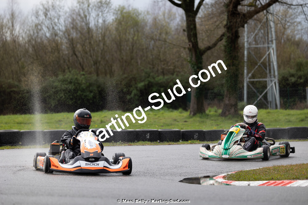 08/03/2026 : 1ère manche de l’Atlantic Trophée à Lescar (photos Marc Belly) 2026 — karting