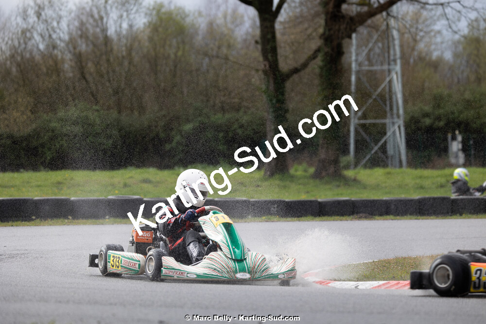 08/03/2026 : 1ère manche de l’Atlantic Trophée à Lescar (photos Marc Belly) 2026 — karting