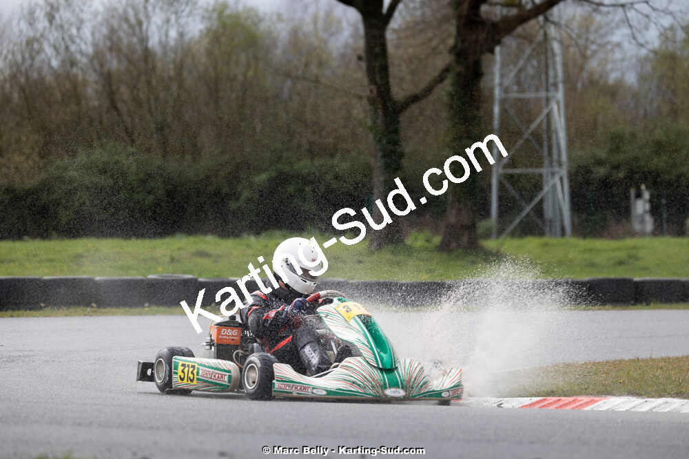 08/03/2026 : 1ère manche de l’Atlantic Trophée à Lescar (photos Marc Belly) 2026 — karting