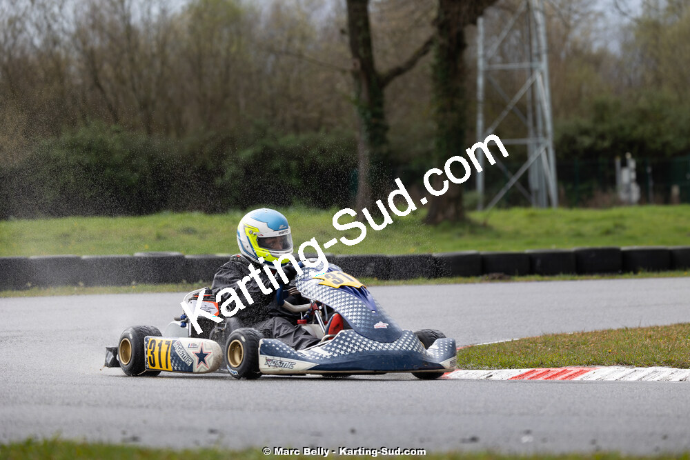 08/03/2026 : 1ère manche de l’Atlantic Trophée à Lescar (photos Marc Belly) 2026 — karting