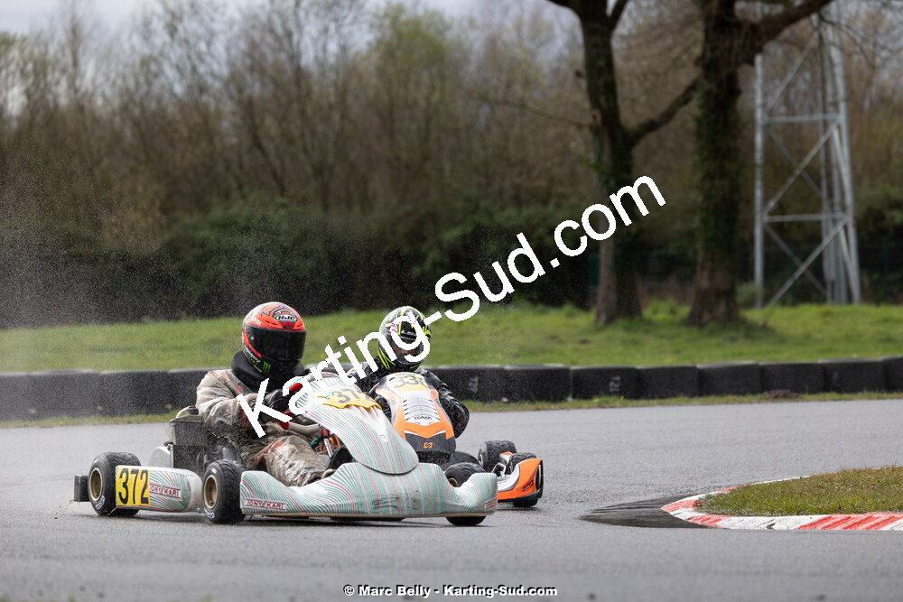 08/03/2026 : 1ère manche de l’Atlantic Trophée à Lescar (photos Marc Belly) 2026 — karting