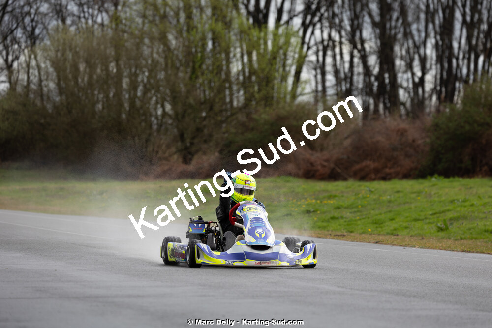 08/03/2026 : 1ère manche de l’Atlantic Trophée à Lescar (photos Marc Belly) 2026 — karting