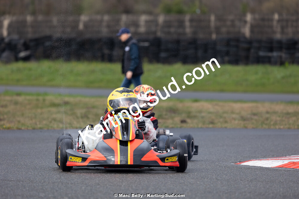 08/03/2026 : 1ère manche de l’Atlantic Trophée à Lescar (photos Marc Belly) 2026 — karting