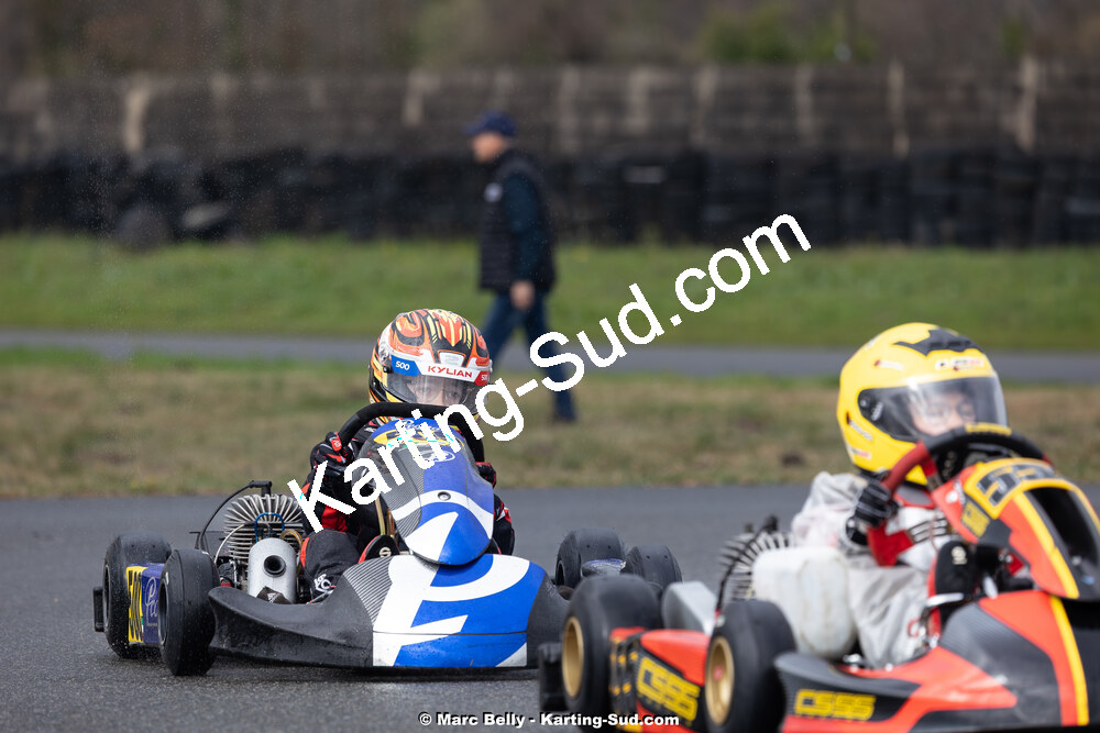 08/03/2026 : 1ère manche de l’Atlantic Trophée à Lescar (photos Marc Belly) 2026 — karting