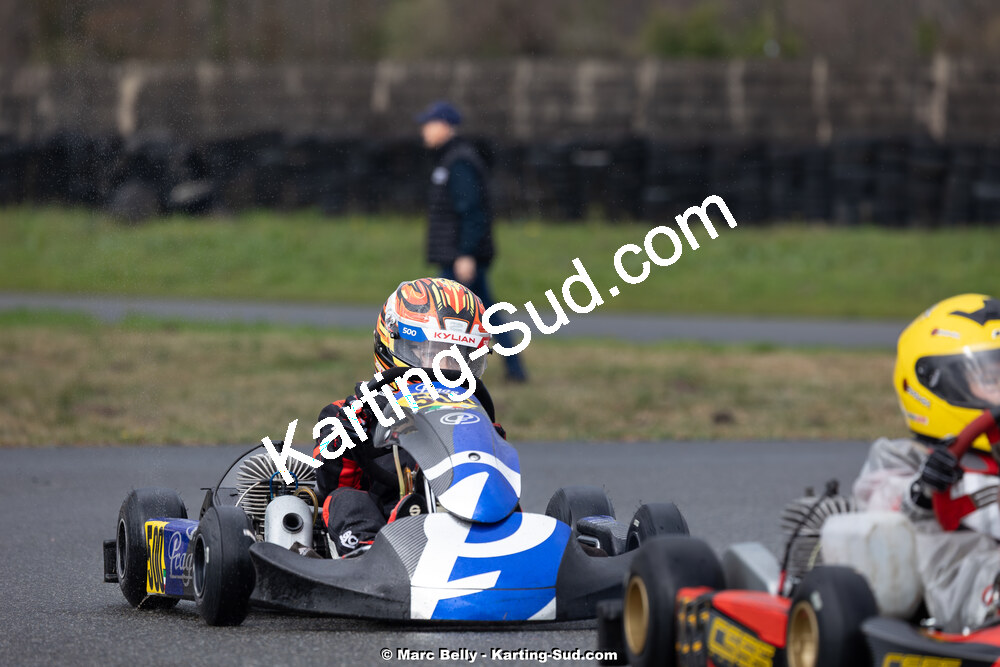 08/03/2026 : 1ère manche de l’Atlantic Trophée à Lescar (photos Marc Belly) 2026 — karting