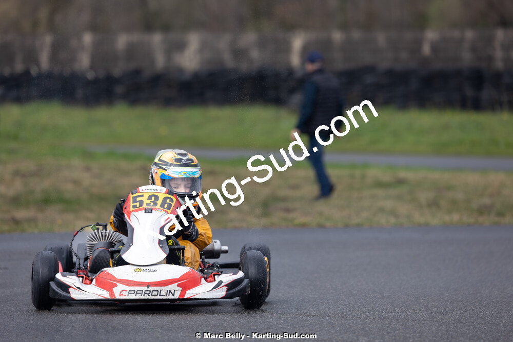 08/03/2026 : 1ère manche de l’Atlantic Trophée à Lescar (photos Marc Belly) 2026 — karting