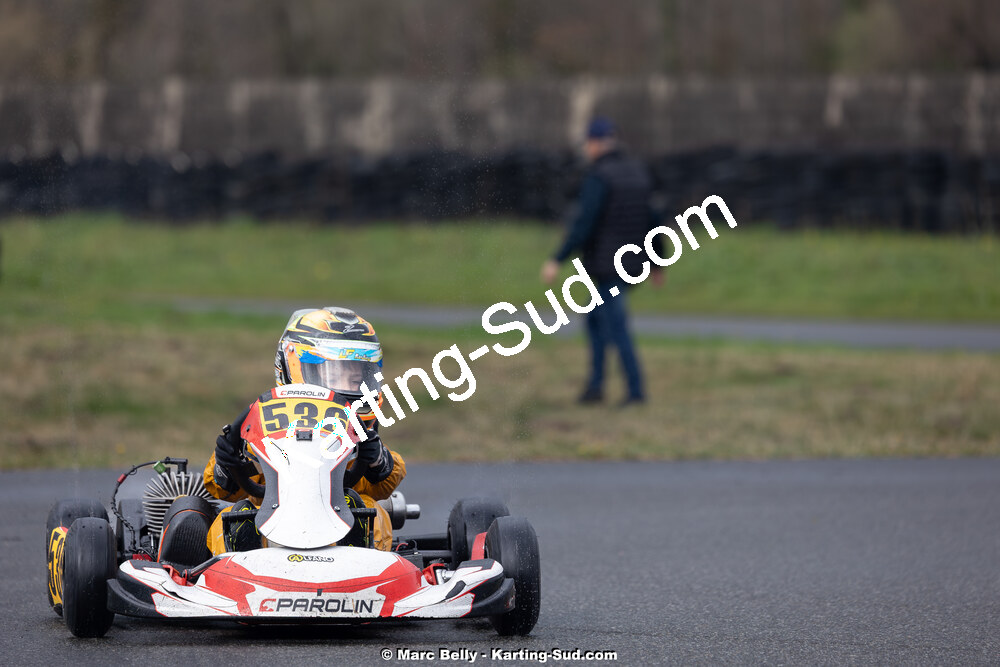 08/03/2026 : 1ère manche de l’Atlantic Trophée à Lescar (photos Marc Belly) 2026 — karting