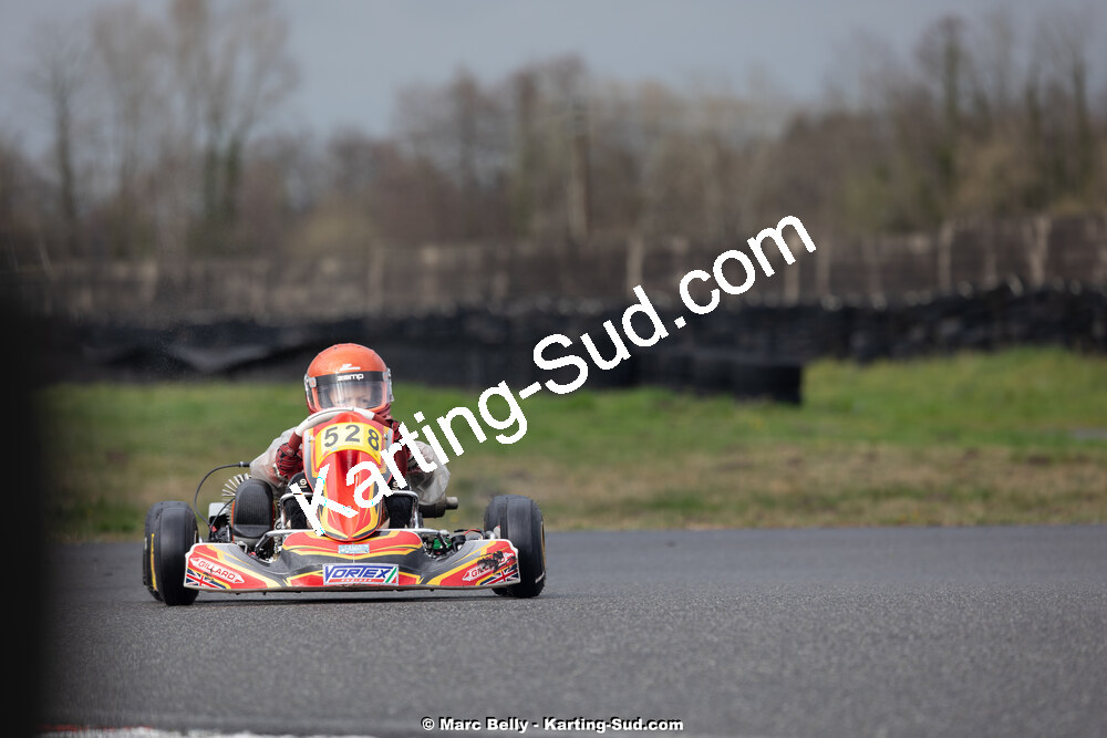08/03/2026 : 1ère manche de l’Atlantic Trophée à Lescar (photos Marc Belly) 2026 — karting