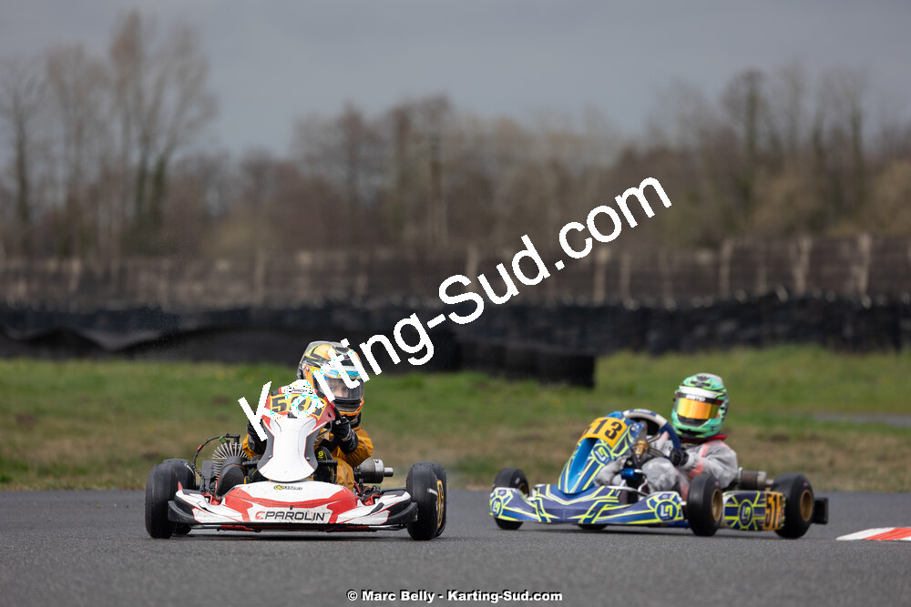 08/03/2026 : 1ère manche de l’Atlantic Trophée à Lescar (photos Marc Belly) 2026 — karting