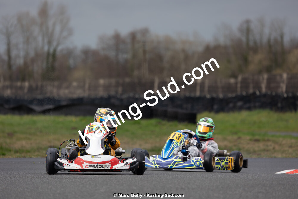 08/03/2026 : 1ère manche de l’Atlantic Trophée à Lescar (photos Marc Belly) 2026 — karting