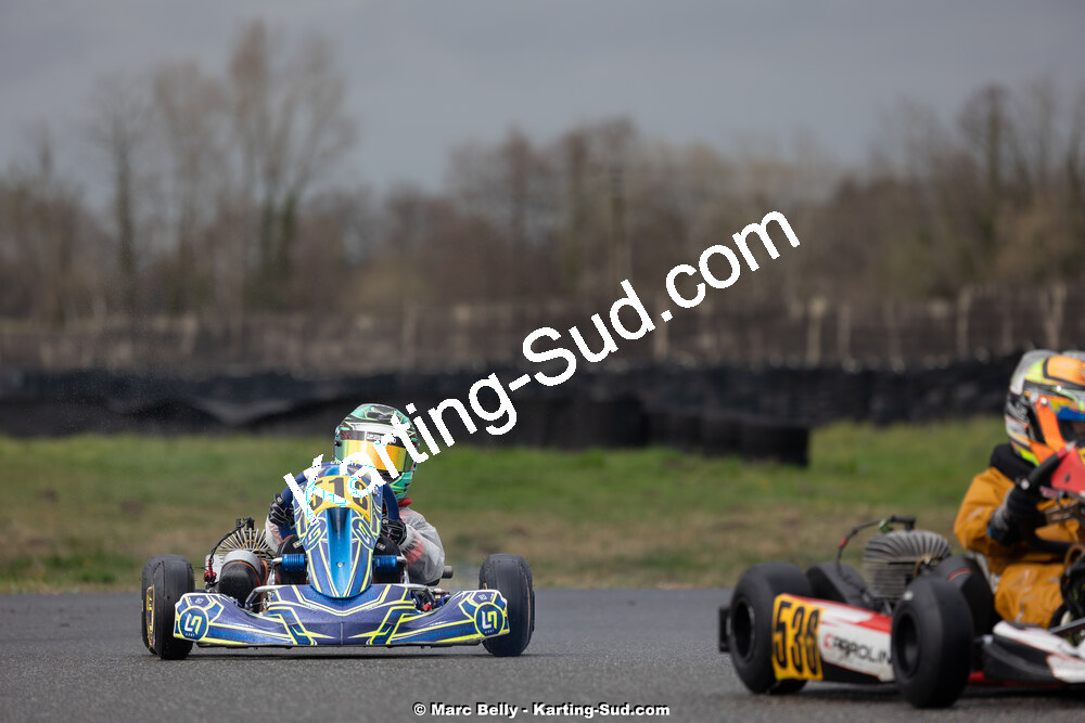 08/03/2026 : 1ère manche de l’Atlantic Trophée à Lescar (photos Marc Belly) 2026 — karting