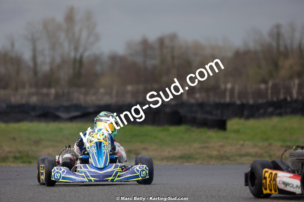 08/03/2026 : 1ère manche de l’Atlantic Trophée à Lescar (photos Marc Belly) 2026 — karting