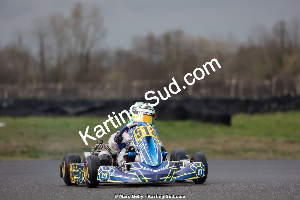 08/03/2026 : 1ère manche de l’Atlantic Trophée à Lescar (photos Marc Belly) 2026 — karting