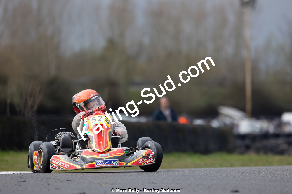 08/03/2026 : 1ère manche de l’Atlantic Trophée à Lescar (photos Marc Belly) 2026 — karting
