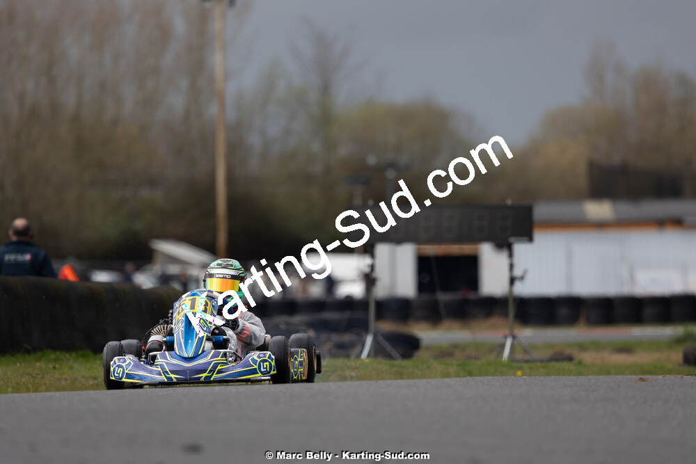 08/03/2026 : 1ère manche de l’Atlantic Trophée à Lescar (photos Marc Belly) 2026 — karting