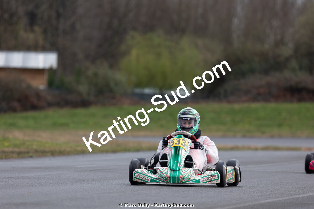 08/03/2026 : 1ère manche de l’Atlantic Trophée à Lescar (photos Marc Belly) 2026 — karting
