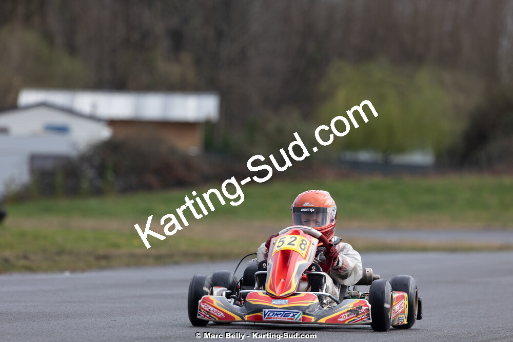08/03/2026 : 1ère manche de l’Atlantic Trophée à Lescar (photos Marc Belly) 2026 — karting