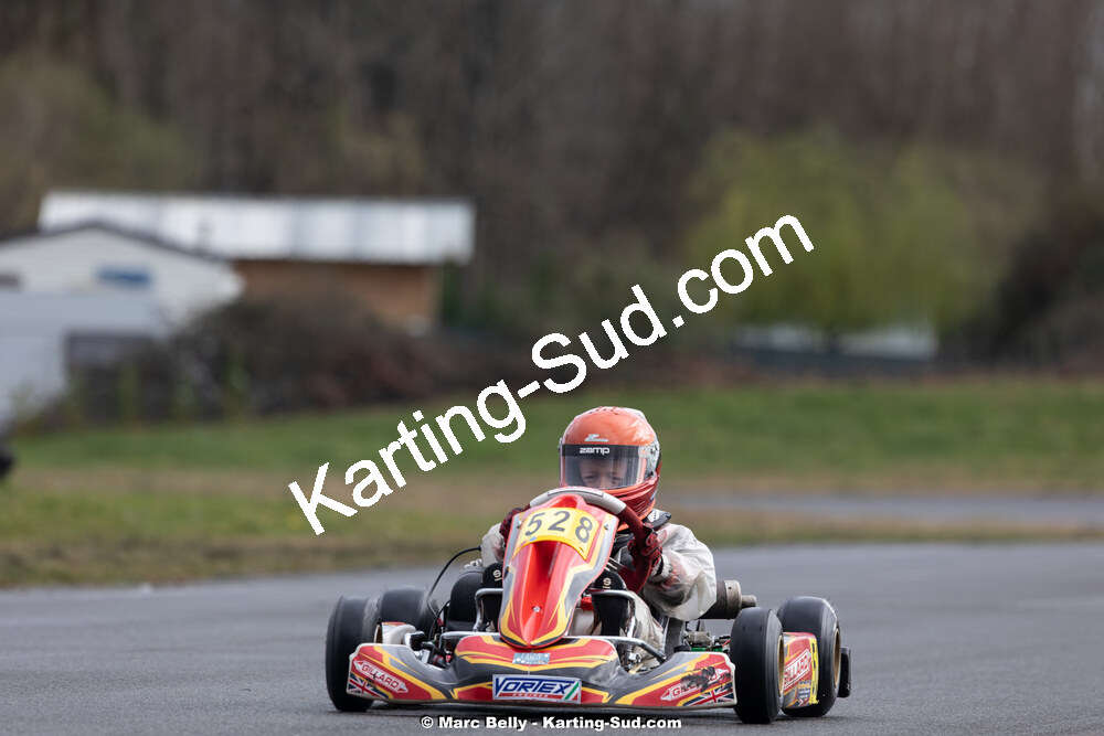 08/03/2026 : 1ère manche de l’Atlantic Trophée à Lescar (photos Marc Belly) 2026 — karting
