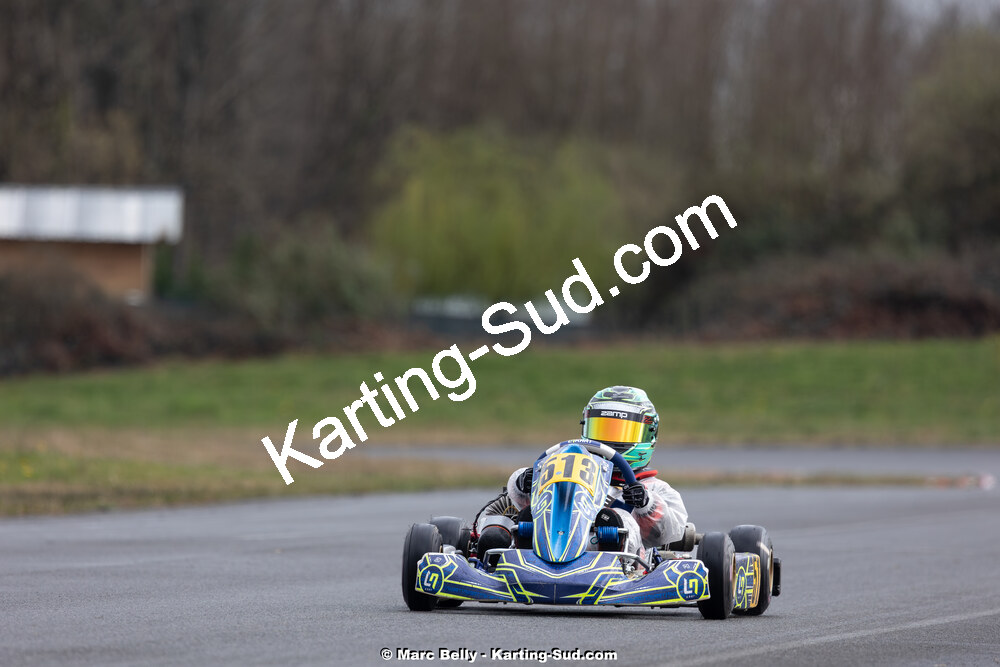 08/03/2026 : 1ère manche de l’Atlantic Trophée à Lescar (photos Marc Belly) 2026 — karting