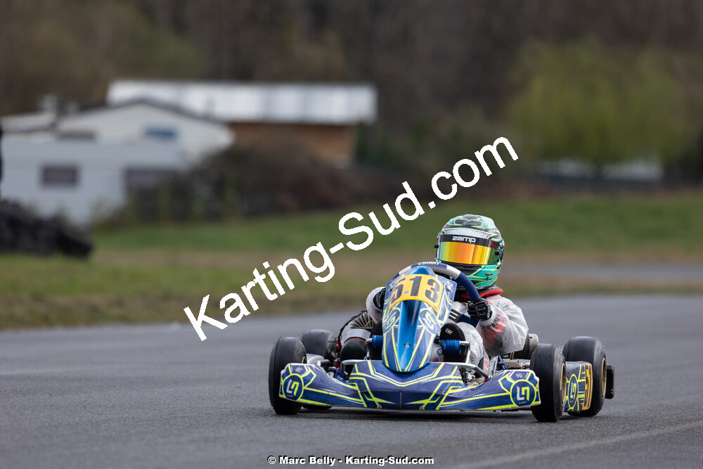 08/03/2026 : 1ère manche de l’Atlantic Trophée à Lescar (photos Marc Belly) 2026 — karting
