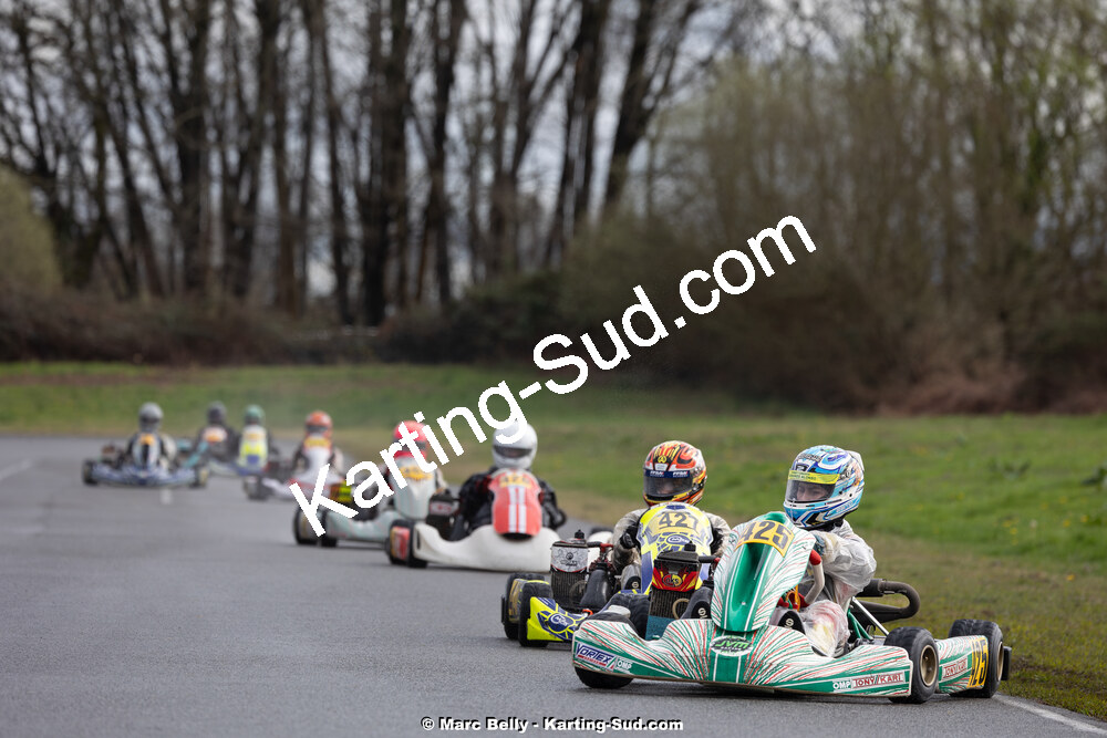 08/03/2026 : 1ère manche de l’Atlantic Trophée à Lescar (photos Marc Belly) 2026 — karting