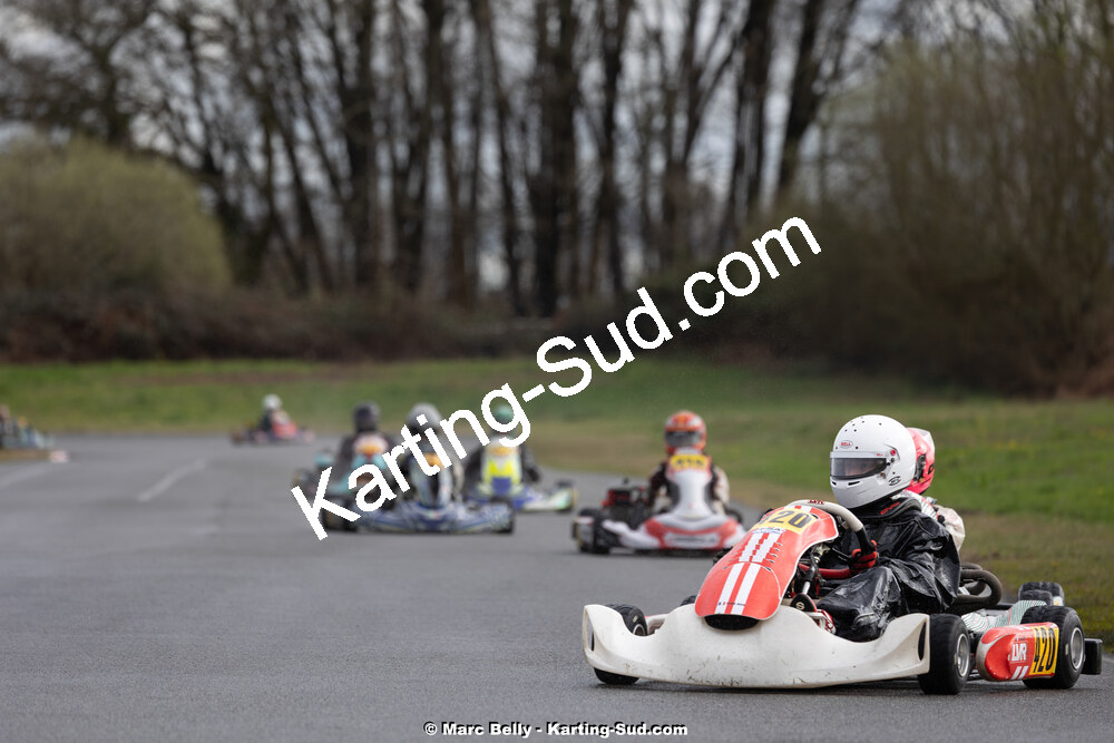 08/03/2026 : 1ère manche de l’Atlantic Trophée à Lescar (photos Marc Belly) 2026 — karting
