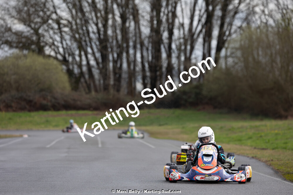 08/03/2026 : 1ère manche de l’Atlantic Trophée à Lescar (photos Marc Belly) 2026 — karting