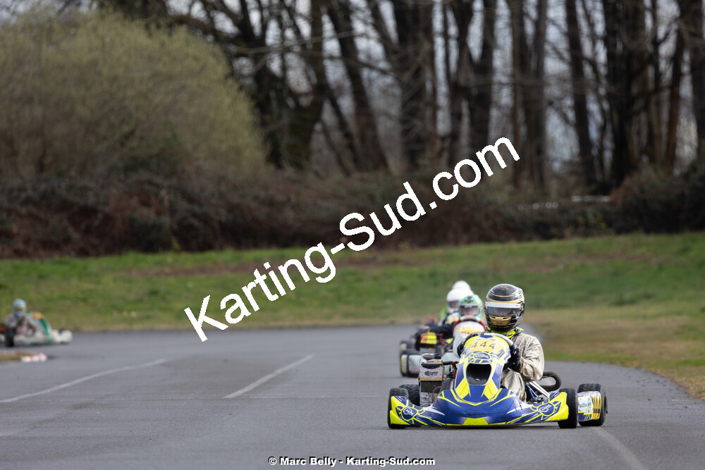 08/03/2026 : 1ère manche de l’Atlantic Trophée à Lescar (photos Marc Belly) 2026 — karting
